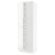 SEKTION Gabinete alto+estantes/4 puertas, blanco/Ringhult blanco, 30x24x90 "