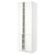 SEKTION Gabinete alto+estantes/4 puertas, blanco/Vallstena blanco, 30x24x90 "