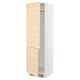 SEKTION Gabinete alto refrigerador/cong, blanco/Askersund efecto de fresno claro, 24x24x80 "