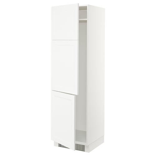 SEKTION Gabinete alto refrigerador/cong, blanco/Axstad blanco mate, 24x24x80 "