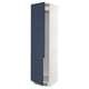 SEKTION Gabinete alto refrigerador/cong, blanco Axstad/mate azul, 24x24x90 "