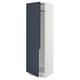 SEKTION Gabinete alto refrigerador/cong, blanco Axstad/mate azul, 24x24x80 "