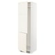 SEKTION Gabinete alto refrigerador/cong, blanco/Bodbyn color hueso, 24x24x80 "