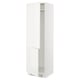 SEKTION Gabinete alto refrigerador/cong, blanco/Bodbyn color hueso, 24x24x80 "