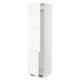 SEKTION Gabinete alto refrigerador/cong, blanco Enköping/blanco efecto madera, 24x24x90 "