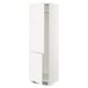 SEKTION Gabinete alto refrigerador/cong, blanco/Veddinge blanco, 24x24x80 "