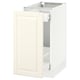 SEKTION Gabinete bajo+almacenamiento xtrbl, blanco Maximera/Bodbyn color hueso, 15x24x30 "