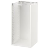 SEKTION Gabinete bajo, blanco, 15x14 3/4x30 "