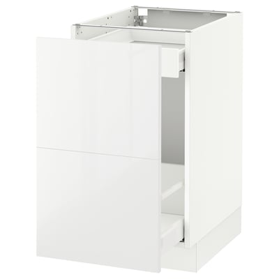 SEKTION Gabinete bajo clas residuos/2 frnt, blanco Maximera/Ringhult blanco, 18x24x30 "