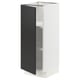 SEKTION Gabinete bajo+estantes, blanco/Nickebo antracita mate, 12x15x30 "