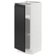 SEKTION Gabinete bajo+estantes, blanco/Upplöv antracita mate, 12x15x30 "