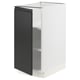 SEKTION Gabinete bajo+estantes, blanco/Upplöv antracita mate, 15x24x30 "
