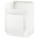 SEKTION Gabinete bajo freg 1 pila HAVSEN, blanco/Ringhult blanco, 24x24x30 "