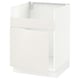 SEKTION Gabinete bajo freg 1 pila HAVSEN, blanco/Veddinge blanco, 24x24x30 "