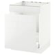 SEKTION Gabinete bajo freg/cls residuos/4fr, blanco Maximera/Ringhult blanco, 24x24x30 "