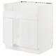SEKTION Gabinete bajo fregadero TALLSJÖN, blanco/Axstad blanco mate, 30x24x30 "