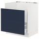 SEKTION Gabinete bajo fregadero TALLSJÖN, blanco Axstad/mate azul, 30x24x30 "