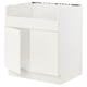 SEKTION Gabinete bajo fregadero TALLSJÖN, blanco/Havstorp beige, 30x24x30 "