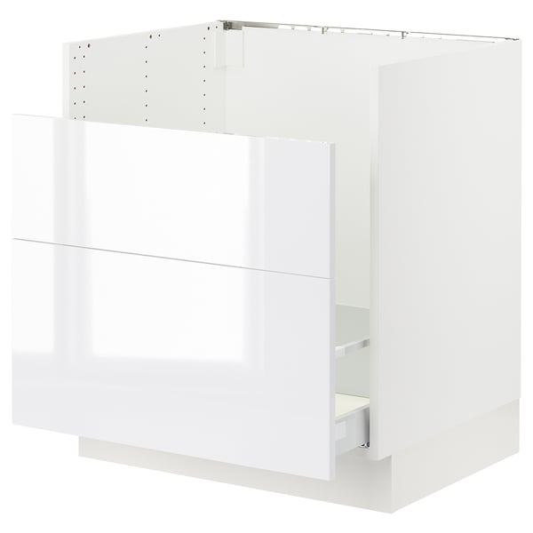 SEKTION Gabinete bajo fregadero TALLSJÖN, blanco/Ringhult blanco, 30x24x30 "