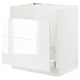 SEKTION Gabinete bajo fregadero TALLSJÖN, blanco/Ringhult blanco, 30x24x30 "