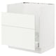 SEKTION Gabinete bajo fregadero TALLSJÖN, blanco/Vallstena blanco, 30x24x30 "