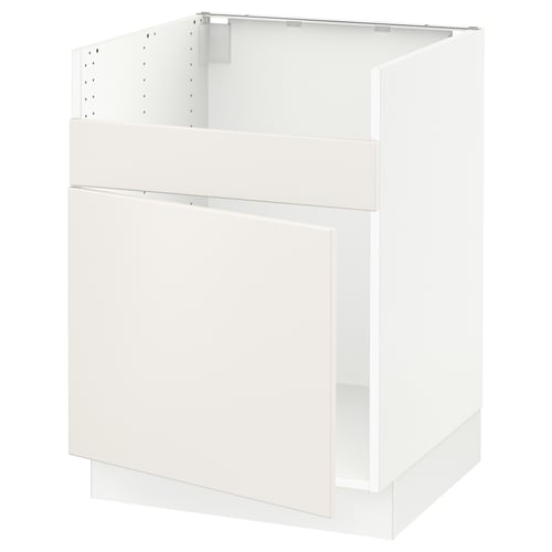 SEKTION Gabinete bajo fregadero TALLSJÖN, blanco/Veddinge blanco, 24x24x30 "