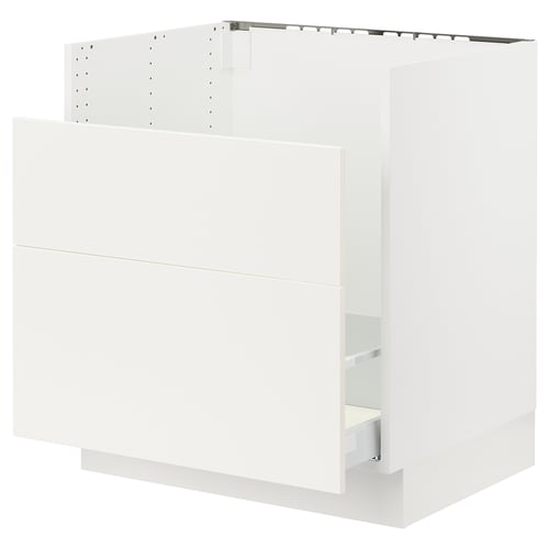 SEKTION Gabinete bajo fregadero TALLSJÖN, blanco/Veddinge blanco, 30x24x30 "