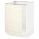 SEKTION Gabinete bajo para fregadero, blanco/Bodbyn color hueso, 24x24x30 "