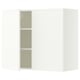 SEKTION Gabinete de pared+2 puertas, blanco/Aspudden blanco mate, 36x15x30 "