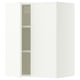 SEKTION Gabinete de pared+2 puertas, blanco/Aspudden blanco mate, 24x15x30 "