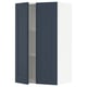 SEKTION Gabinete de pared+2 puertas, blanco Axstad/mate azul, 24x15x40 "