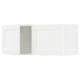 SEKTION Gabinete de pared+2 puertas, blanco Enköping/blanco efecto madera, 36x15x15 "