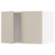 SEKTION Gabinete de pared+2 puertas, blanco/Havstorp beige, 30x15x20 "