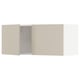 SEKTION Gabinete de pared+2 puertas, blanco/Havstorp beige, 36x15x15 "