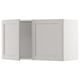 SEKTION Gabinete de pared+2 puertas, blanco/Lerhyttan gris claro, 36x15x20 "