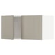 SEKTION Gabinete de pared+2 puertas, blanco/Stensund beige, 30x15x15 "