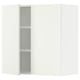 SEKTION Gabinete de pared+2 puertas, blanco/Vallstena blanco, 30x15x30 "