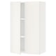 SEKTION Gabinete de pared+2 puertas, blanco/Veddinge blanco, 24x15x40 "