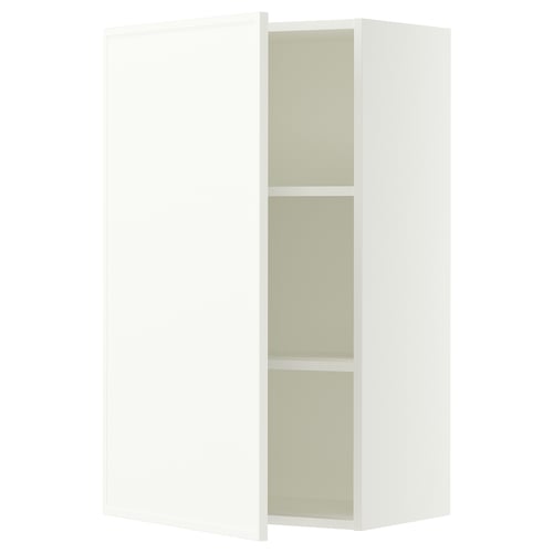 SEKTION Gabinete de pared, blanco/Aspudden blanco mate, 24x15x40 "