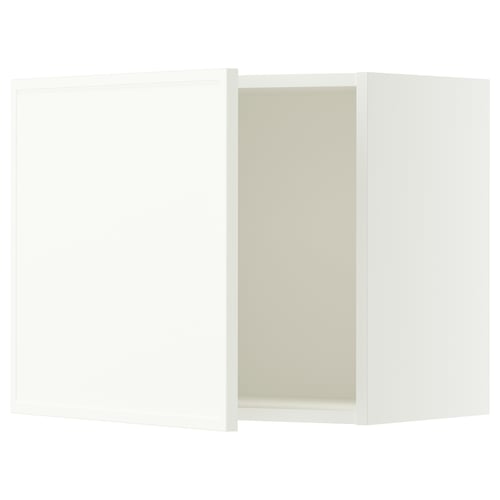 SEKTION Gabinete de pared, blanco/Aspudden blanco mate, 24x15x20 "