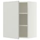 SEKTION Gabinete de pared, blanco/Aspudden gris claro, 24x15x30 "