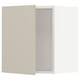 SEKTION Gabinete de pared, blanco/Havstorp beige, 18x15x20 "