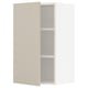 SEKTION Gabinete de pared, blanco/Havstorp beige, 18x15x30 "