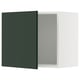SEKTION Gabinete de pared, blanco/Havstorp verde oscuro, 24x15x20 "