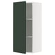 SEKTION Gabinete de pared, blanco/Havstorp verde oscuro, 18x15x40 "