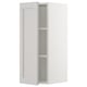 SEKTION Gabinete de pared, blanco/Lerhyttan gris claro, 12x15x30 "