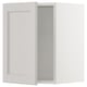 SEKTION Gabinete de pared, blanco/Lerhyttan gris claro, 15x15x20 "