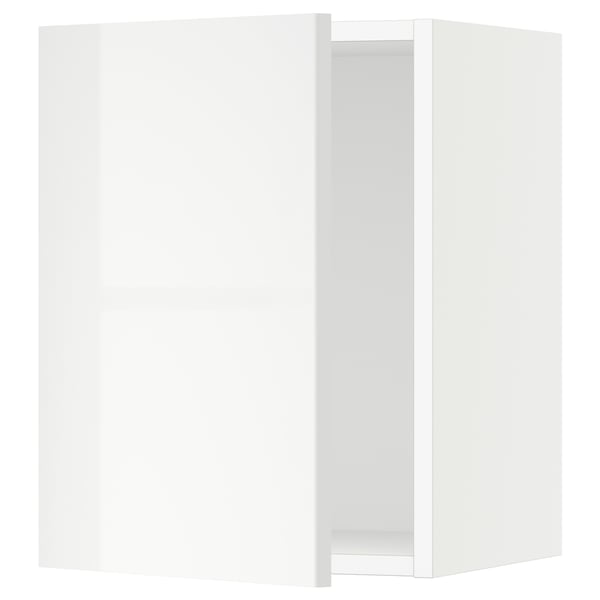 SEKTION Gabinete de pared, blanco/Ringhult blanco, 15x15x20 "