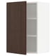 SEKTION Gabinete de pared, blanco/Sinarp marrón, 21x15x30 "