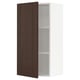 SEKTION Gabinete de pared, blanco/Sinarp marrón, 21x15x40 "